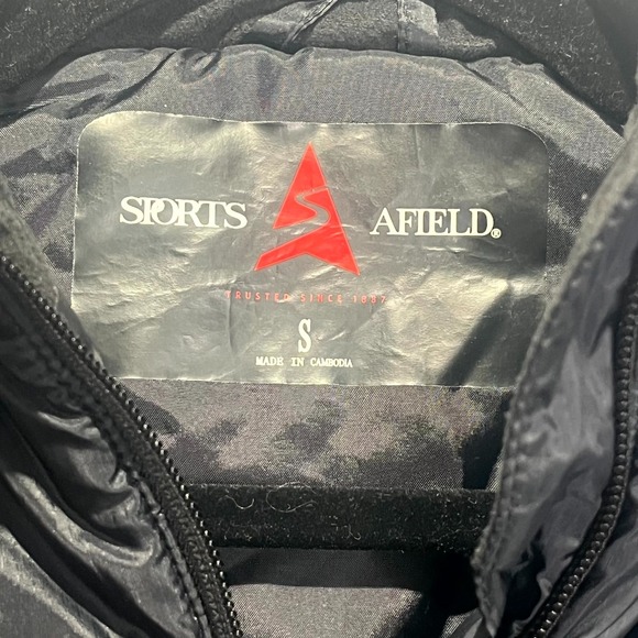 Sports Afield Vail Ski‎ Coat Womens Small Black Lined Snowboarding Winter Jacket - Picture 2 of 15